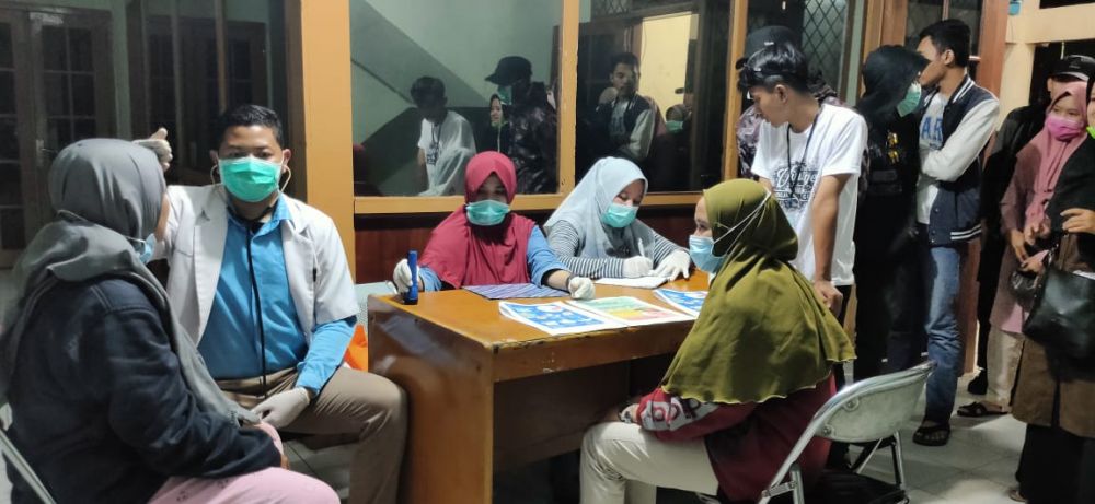 Antisipasi Covid-19,  UIN STS Jambi lakukan Pemeriksaan