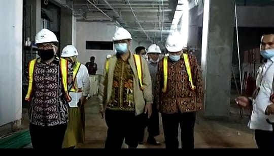Kepala Biro Perencanaan Kemenag RI Monev Pembangunan Gedung SBSN UIN STS Jambi Kepala Biro Perencanaan Kemenag RI Monev Pembangunan Gedung SBSN UIN STS Jambi