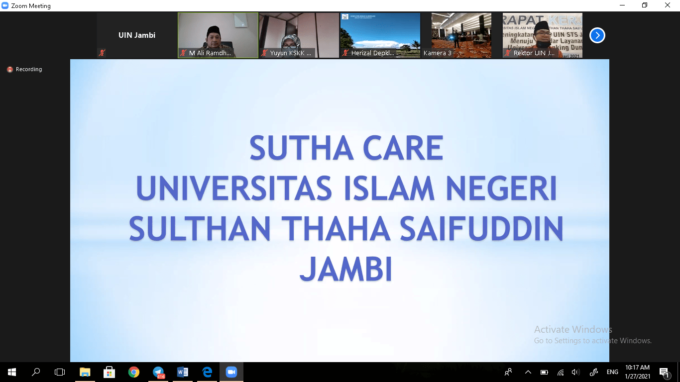 Dirjen Pendis Launching “Sutha Care”