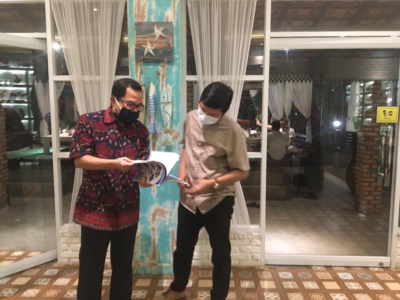 Bersama Kabag Deputi Kemenpora RI, Bahas Peluang Kerjasama