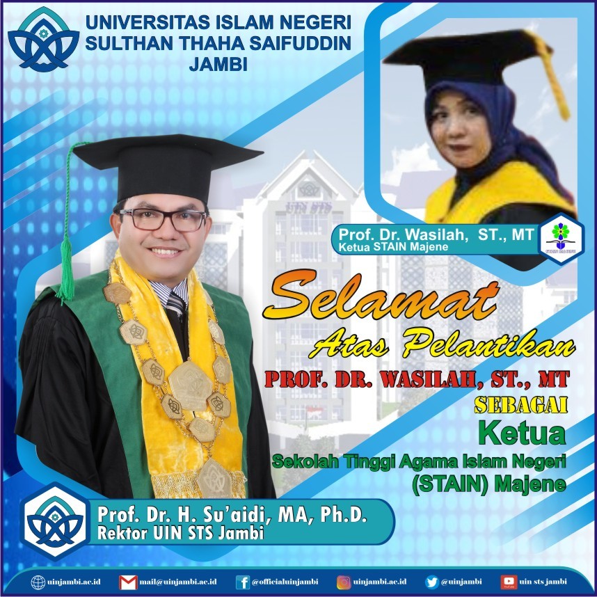 Selamat Atas Pelantikan Ketua STAIN Majene