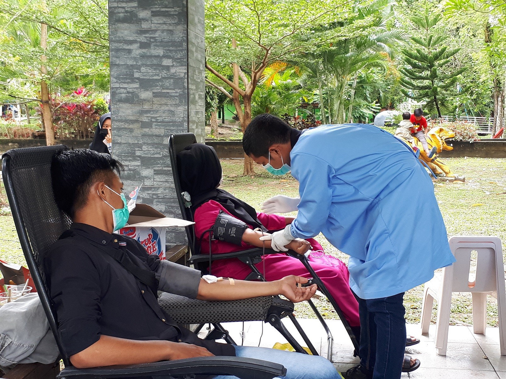 Wujud Solidaritas kemanusiaan, UKK KSR PMI Gelar Donor Darah I Wujud Solidaritas kemanusiaan, UKK KSR PMI Gelar Donor Darah I