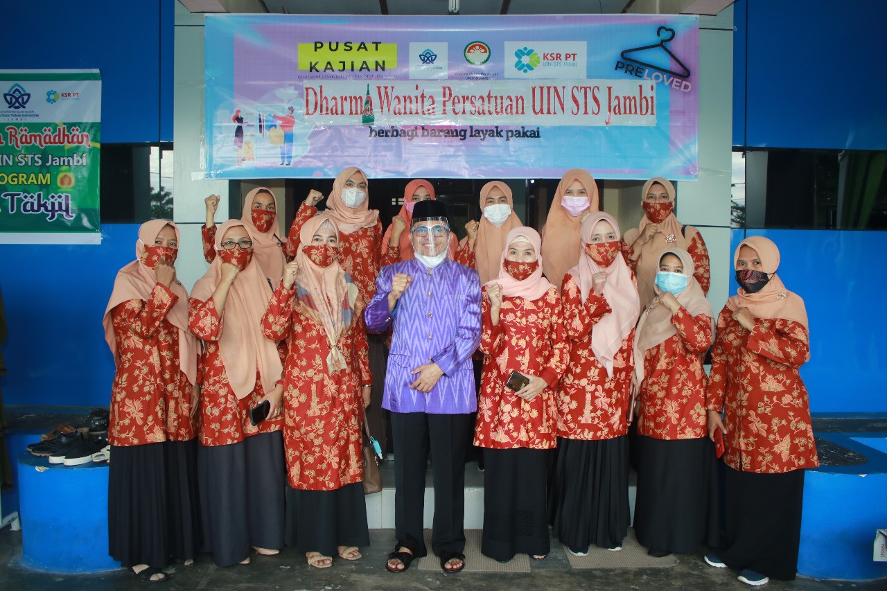 DWP UIN Sutha Adakan Berbagi Barang Layak Pakai