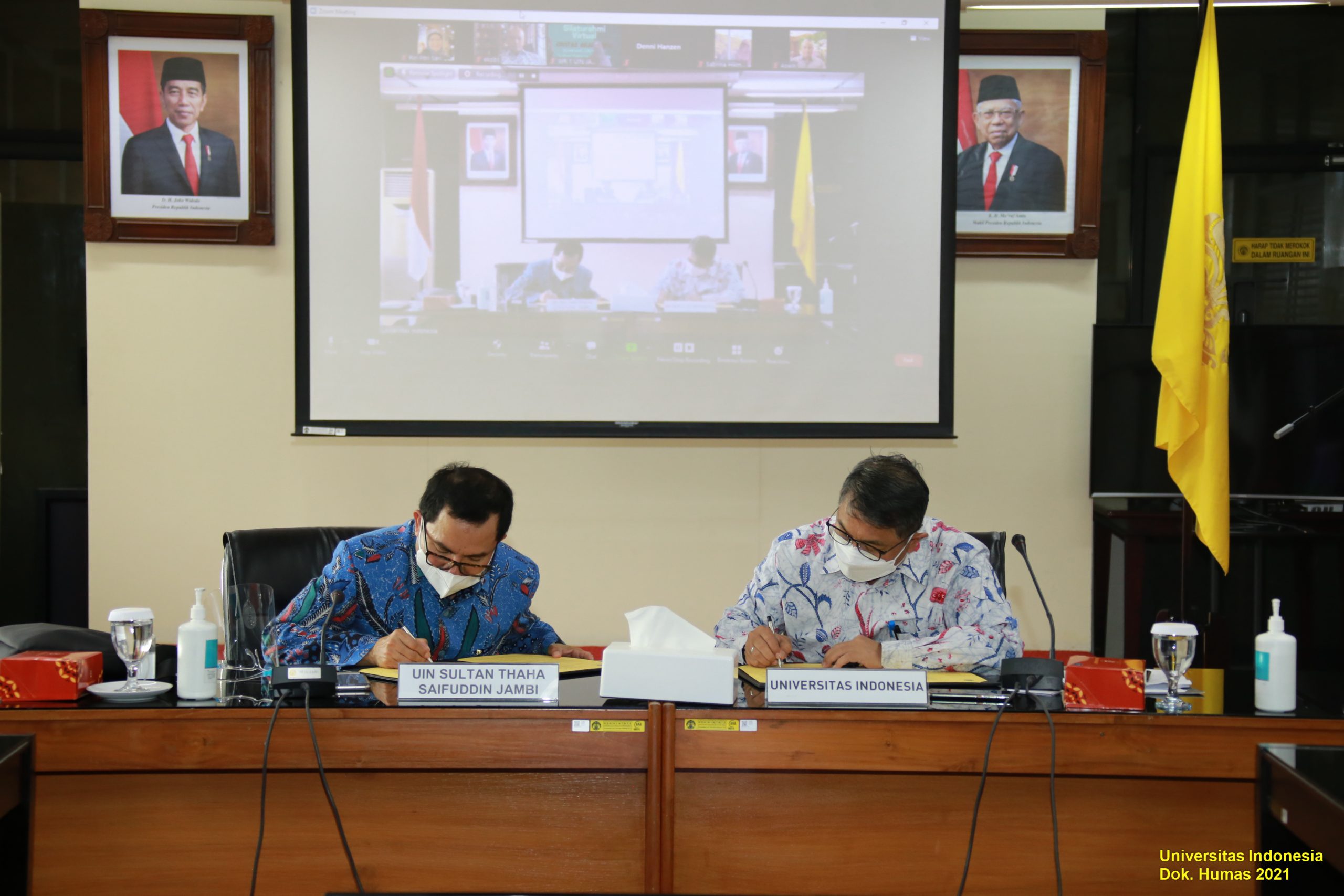 UIN STS Jambi – UI Sepakat Tandatangani MoU UIN STS Jambi – UI Sepakat Tandatangani MoU