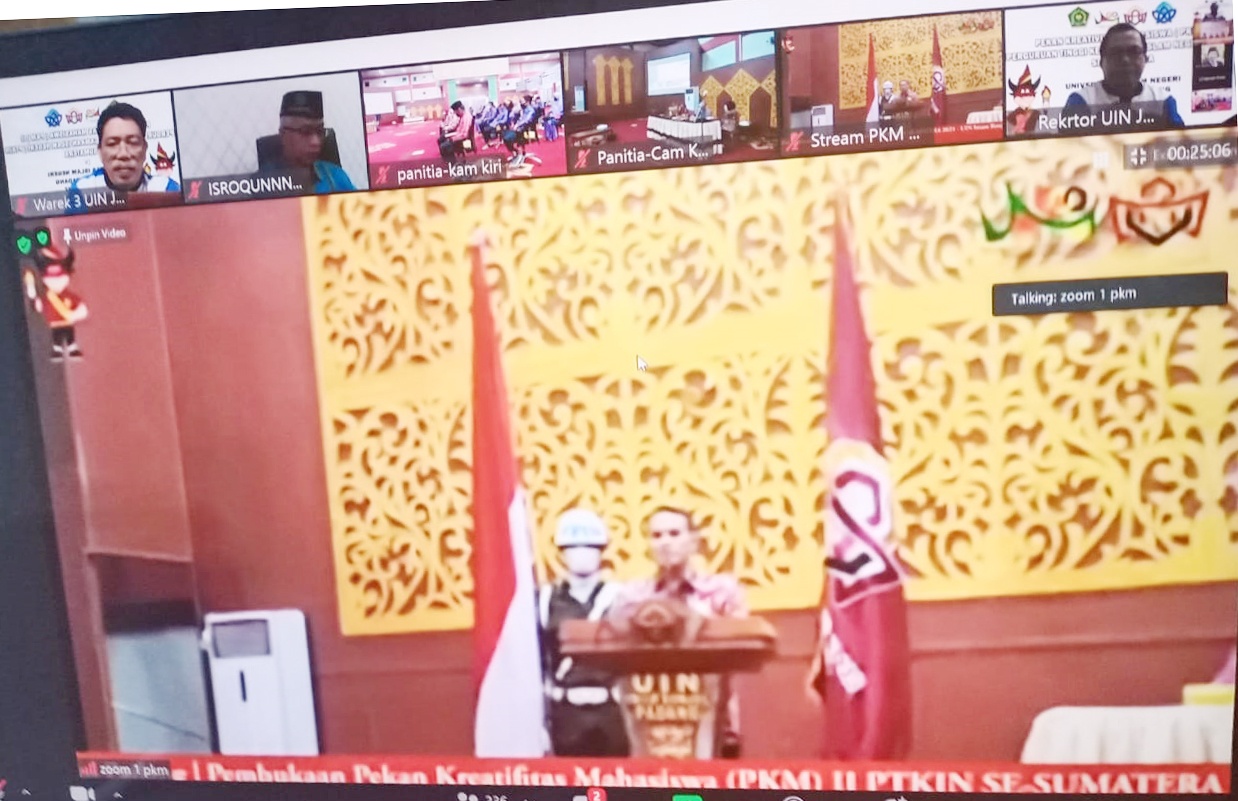 Pembukaan PKM II PTKIN Sumatera Pembukaan PKM II PTKIN Sumatera