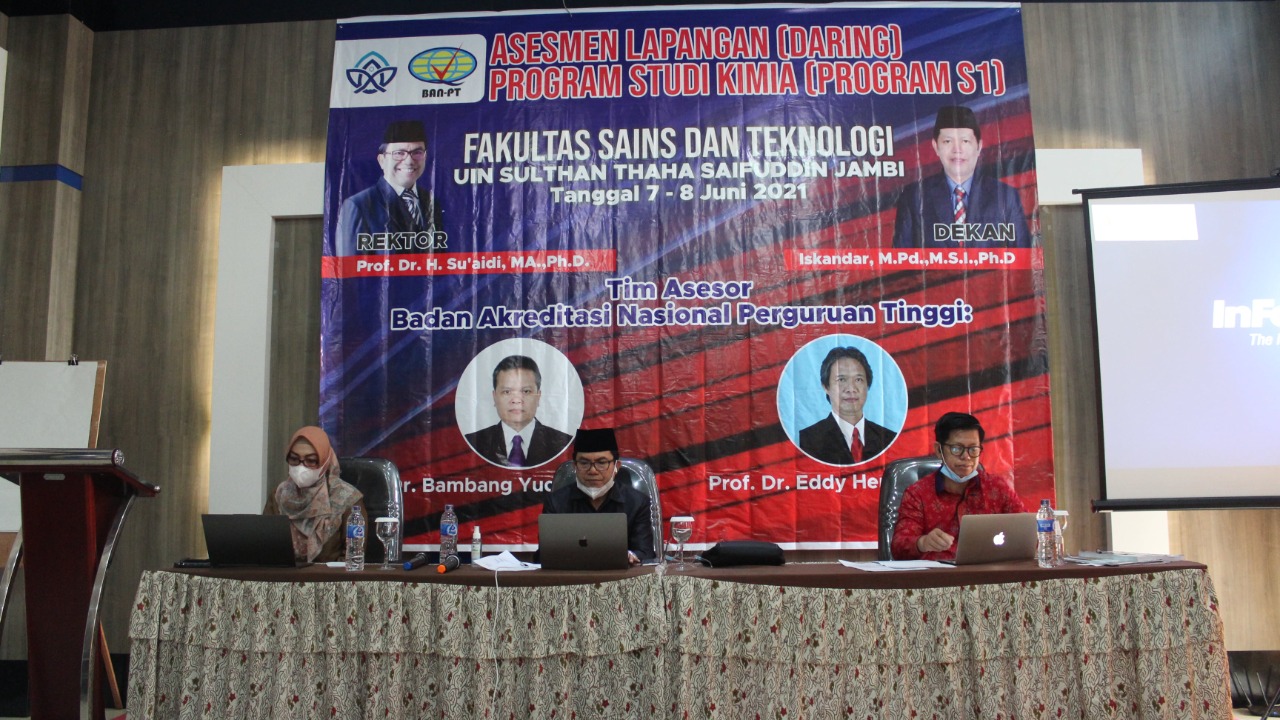 Asesmen Lapangan Daring, Prodi Kimia Harapkan Hasil Terbaik Asesmen Lapangan Daring, Prodi Kimia Harapkan Hasil Terbaik