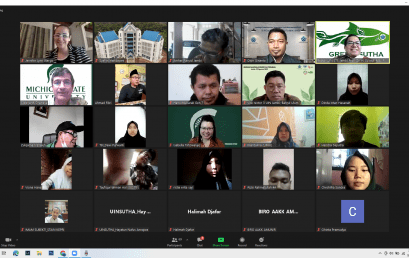 Webinar Michigan State University USA bersama UIN Jambi