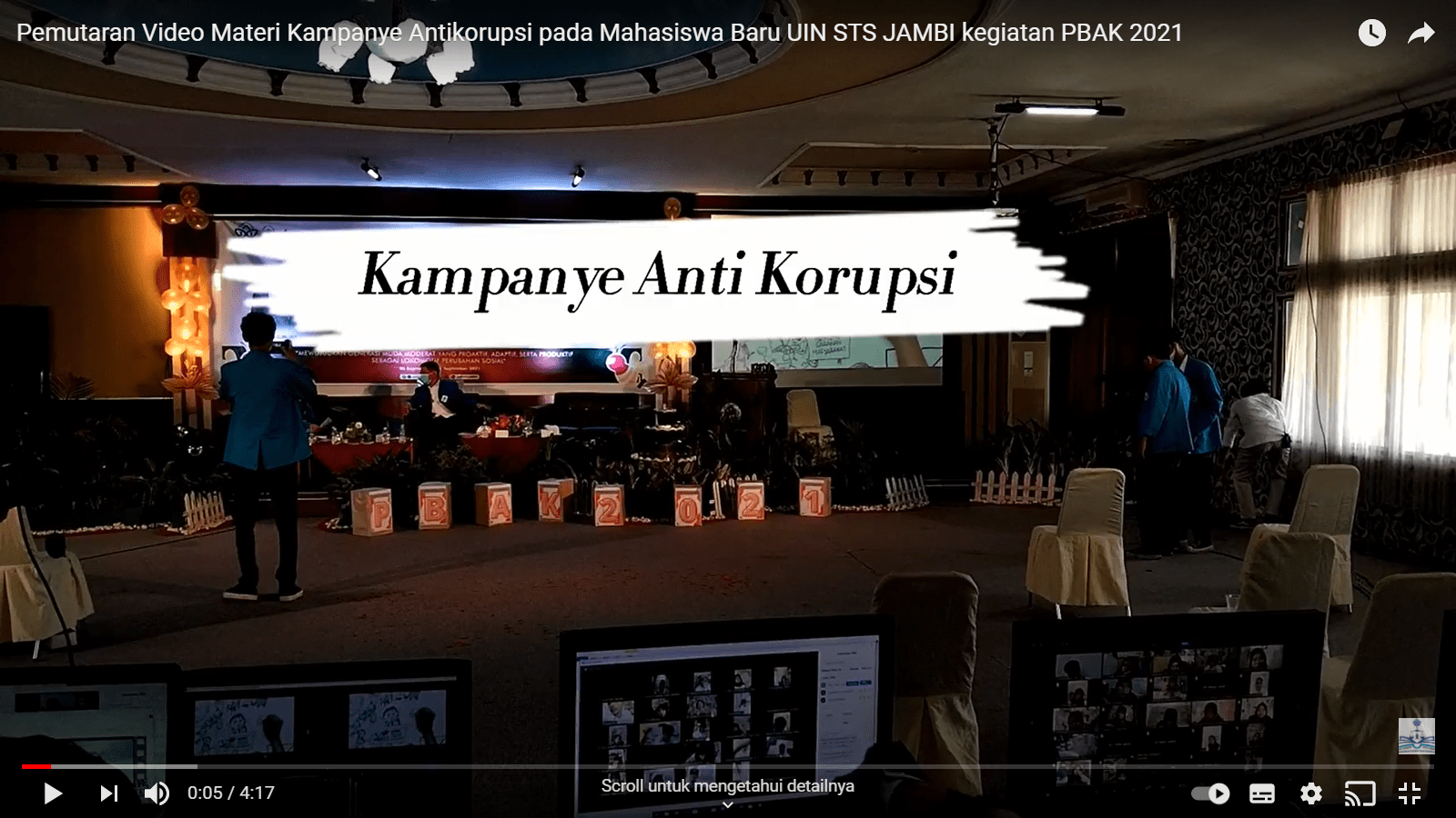 Pusat Kajian Kampanyekan Budaya Anti Korupsi