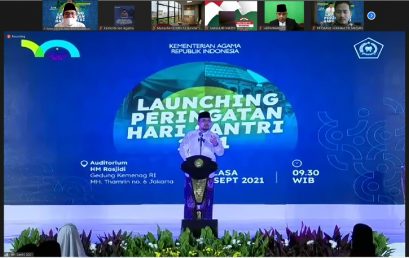 Launching Hari Santri: Rektor Ikuti Secara Virtual