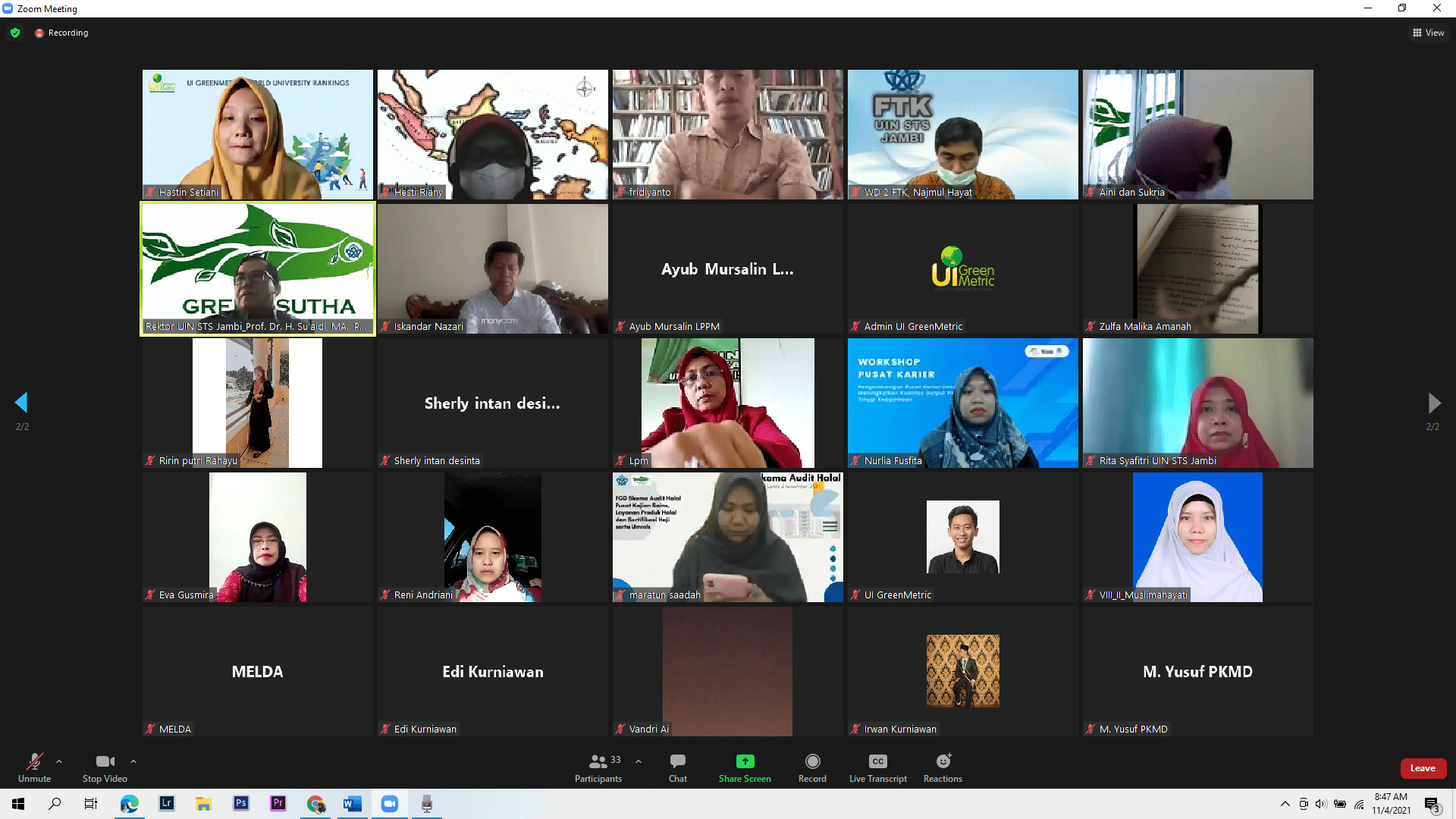 Pendampingan Penyusunan Dokumen THE Impact Ranking Pendampingan Penyusunan Dokumen THE Impact Ranking