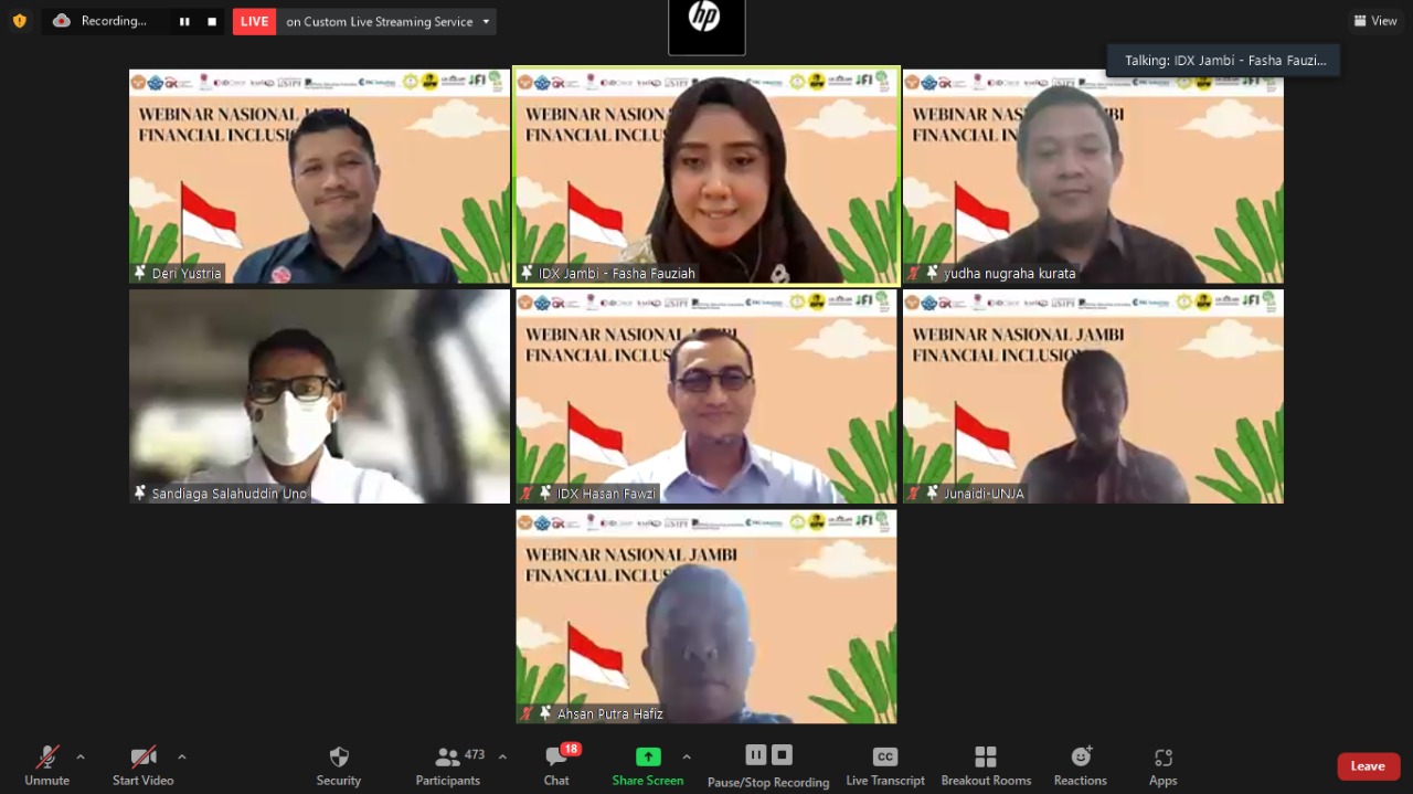 Jambi Finansial Inclusion Festival 2021