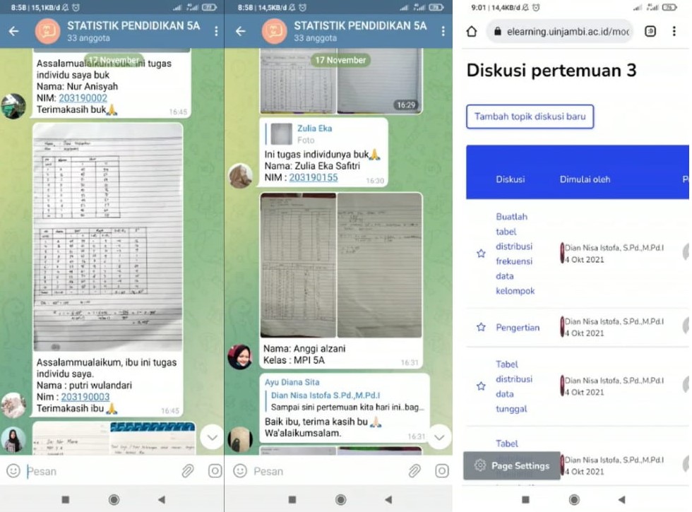 Cerita Dian Nisa Istofa, Dosen UIN STS Jambi Mengajar di Tengah Pandemi