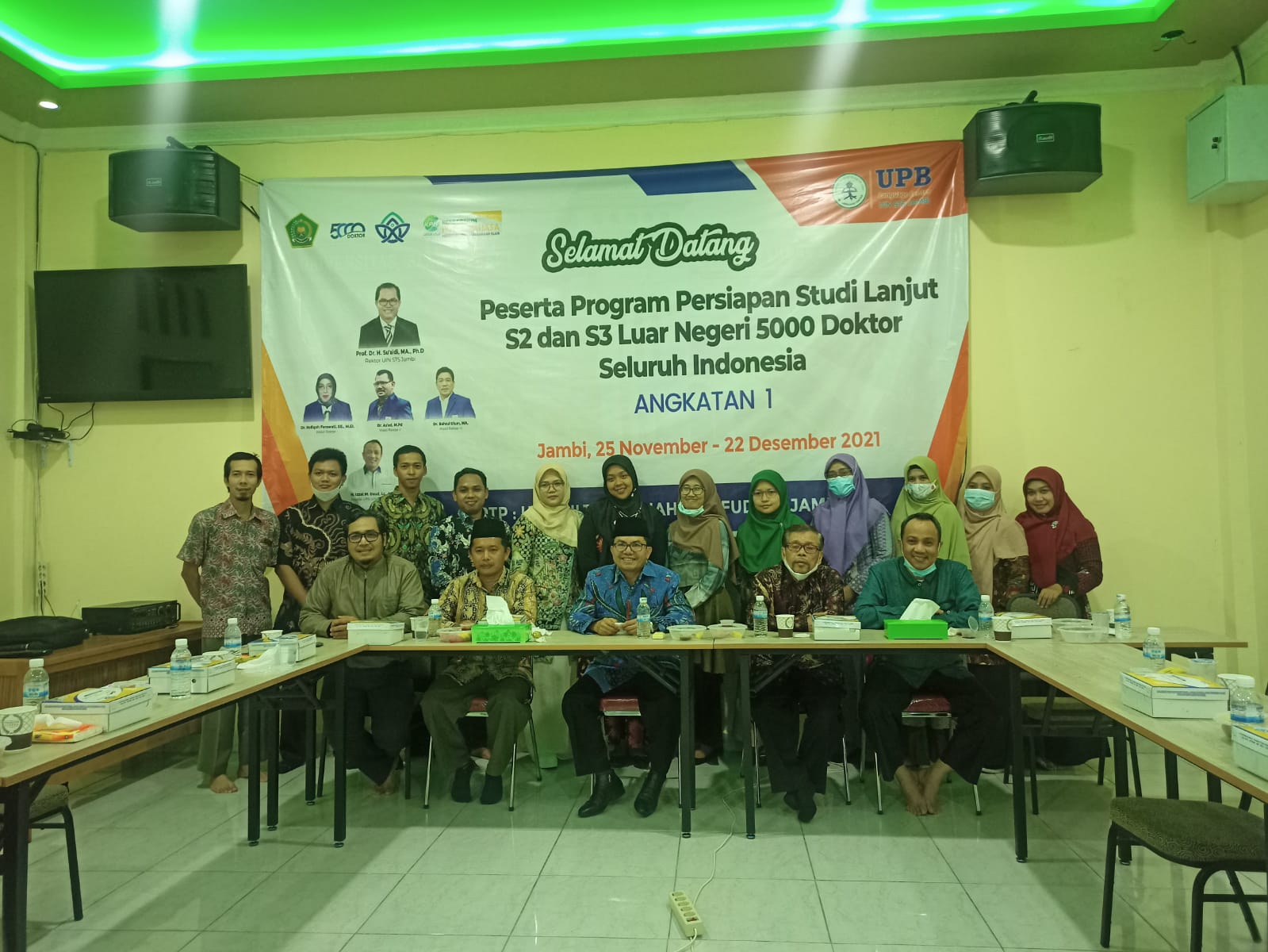 PROF SU’AIDI BERSILATURAHMI BERSAMA PESERTA PPROGRAM PERSIAPAN STUDI LANJUT (PPSL)