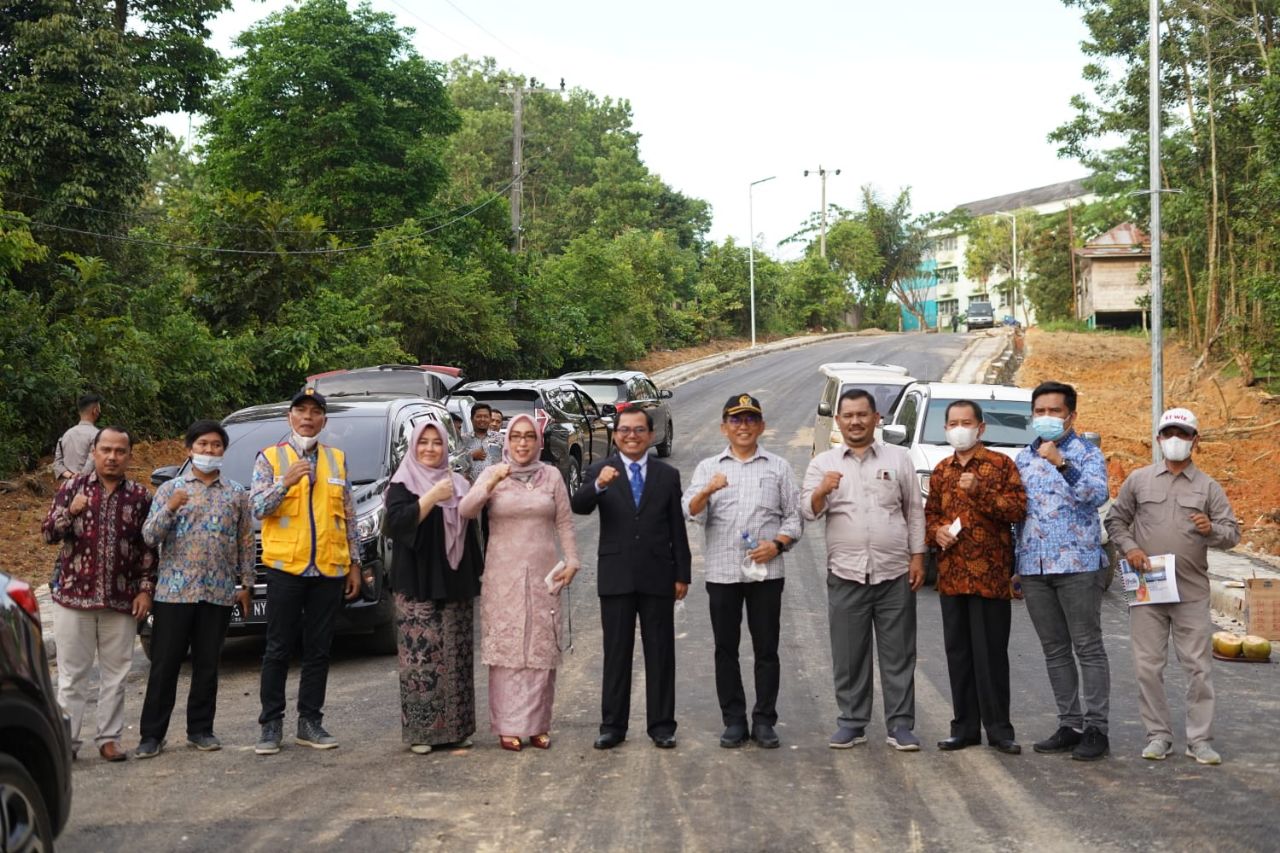 Pantau Pembangunan Jalan Kampus UIN STS Jambi, H Bakri Optimis Rampung Tahun 2022
