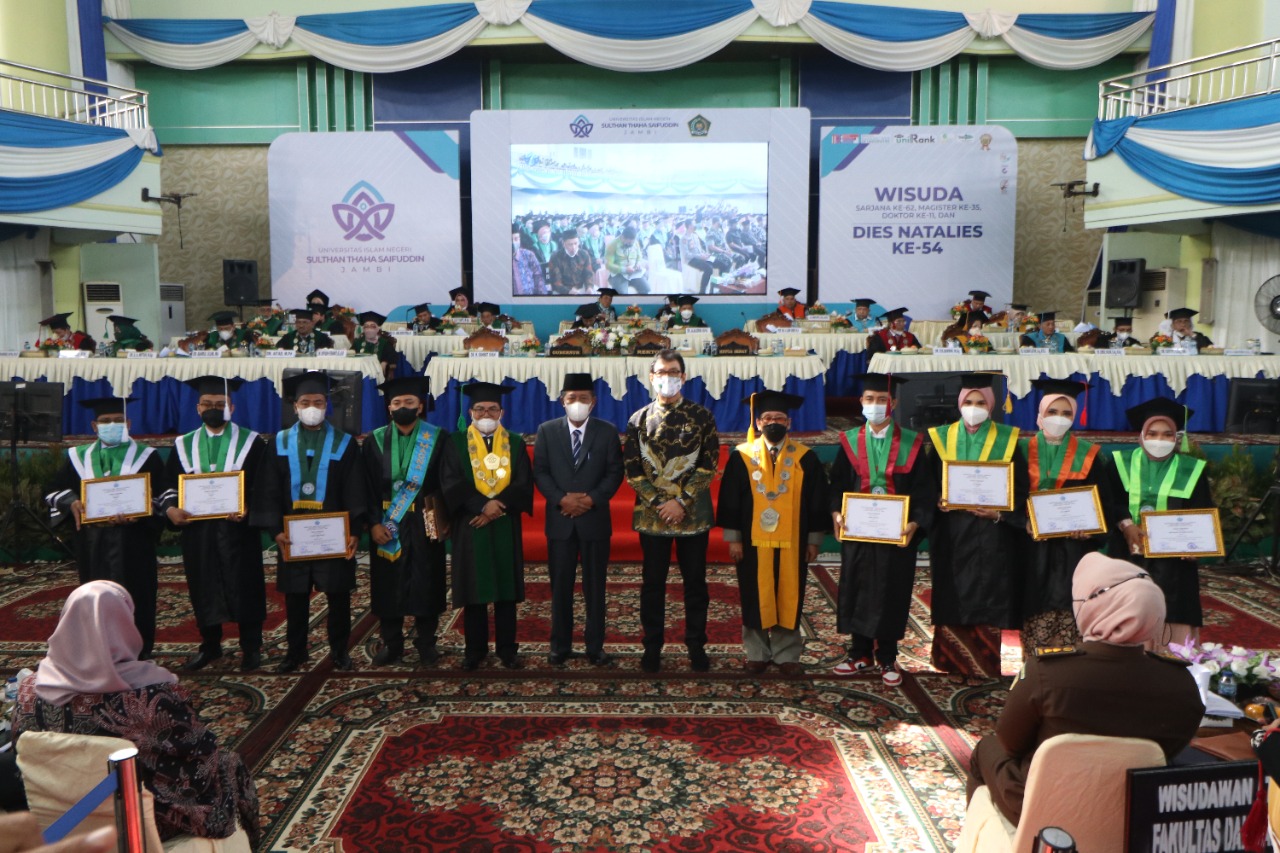 Bersejarah, UIN Jambi Luluskan Wisudawan Terbanyak