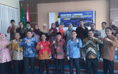 UIN JAMBI ADAKAN KULIAH UMUM DAN SAMBUT KUNJUNGAN OMBUSMAN REPUBLIK INDONESIA
