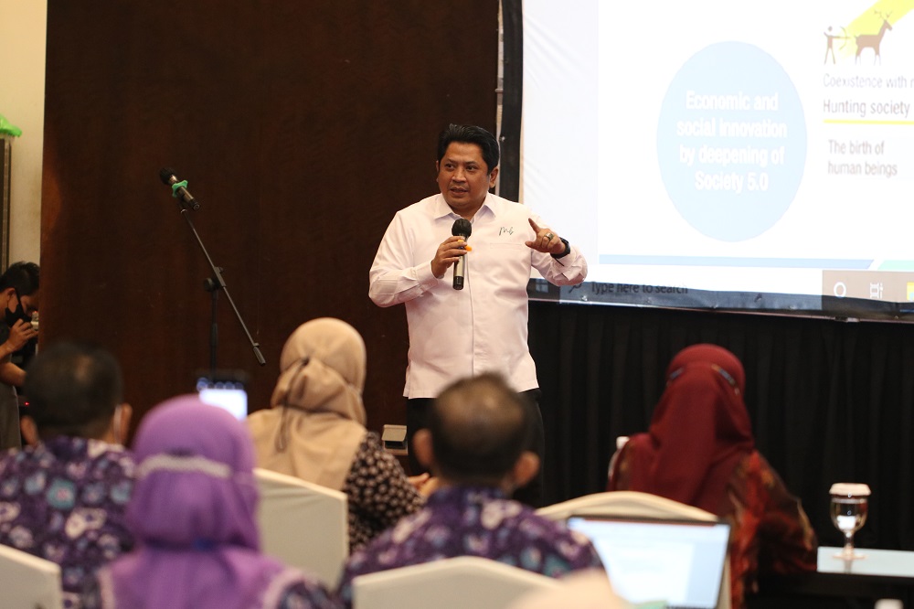 Prof. Ali Ramdhani Buka Rapat Kerja Pimpinan UIN Jambi Tahun 2022