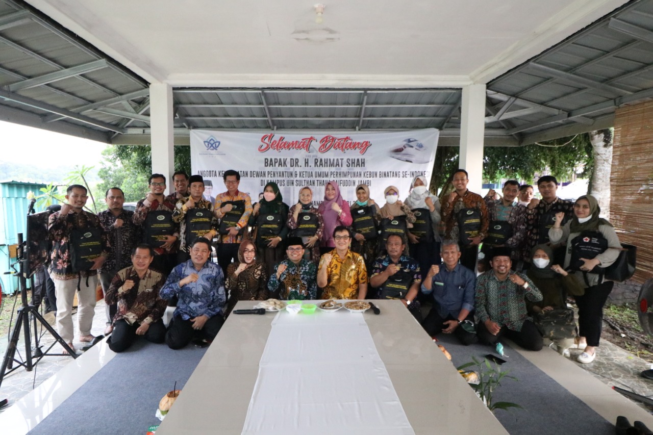 Kembali ke Jambi, Rahmat Shah Pastikan Pembukaan Lahan Konservasi UIN SUTHA Kembali ke Jambi, Rahmat Shah Pastikan Pembukaan Lahan Konservasi UIN SUTHA