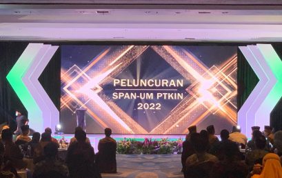 Rektor Hadiri Peluncuran SPAN-PTKIN 2022 UIN SUTHA Jambi Optimis jadi PTKIN dengan Trend Pendaftar Terbanyak