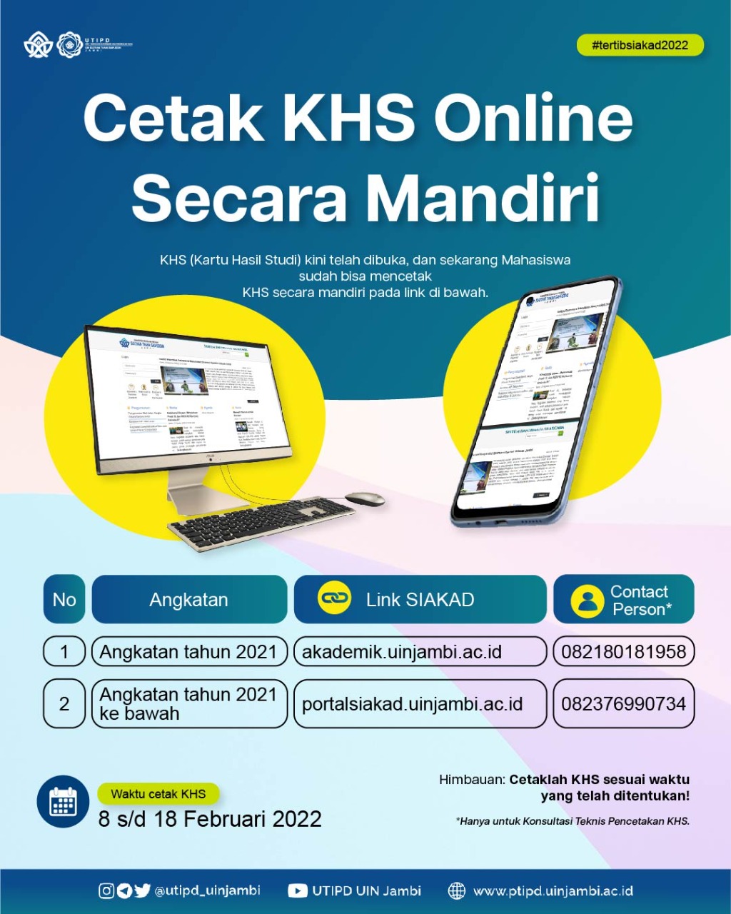 Cara Mencetak KHS Semester & KHS Kumulatif Melalui Smartphone Cara Mencetak KHS Semester & KHS Kumulatif Melalui Smartphone