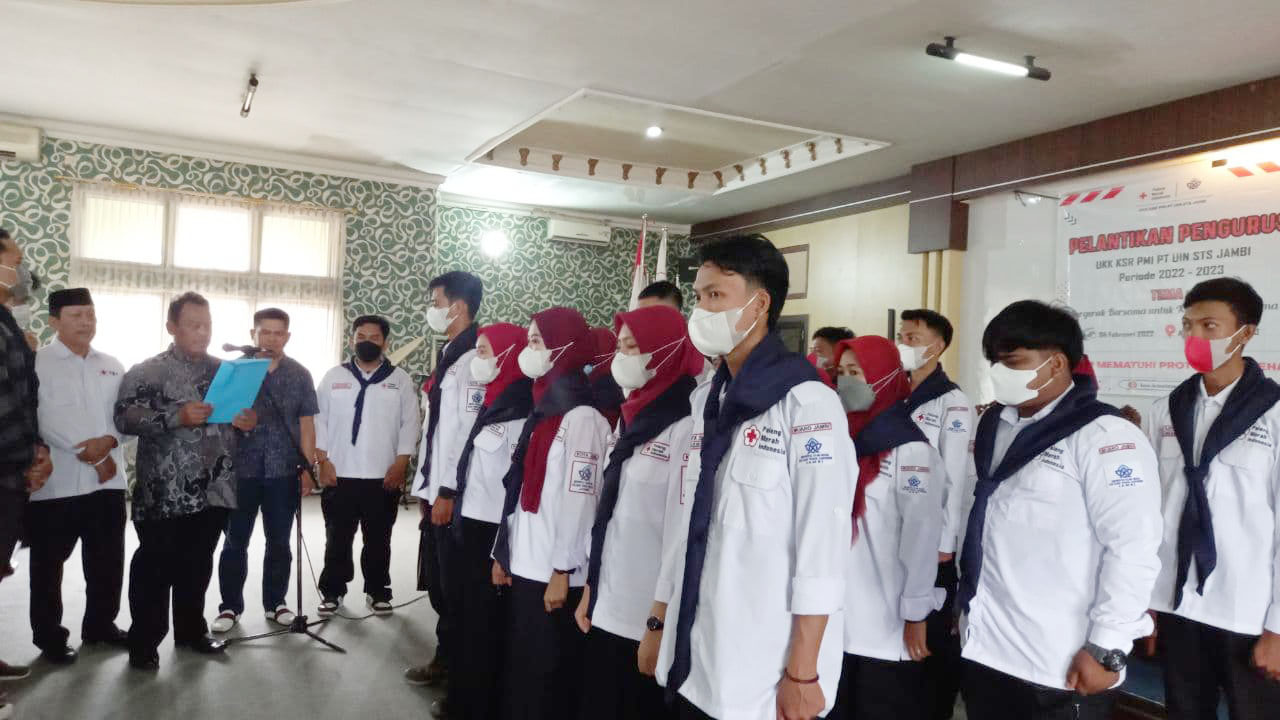 Pengurus KSR PMI Resmi Dilantik