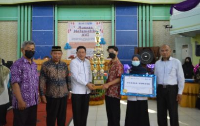 PENUTUPAN ACARA NUANSA MATEMATIKA XVI DISAMBUT MERIAH PARA SISWA SLTP SLTA DAN SEDERAJAT SE-SUMATERA