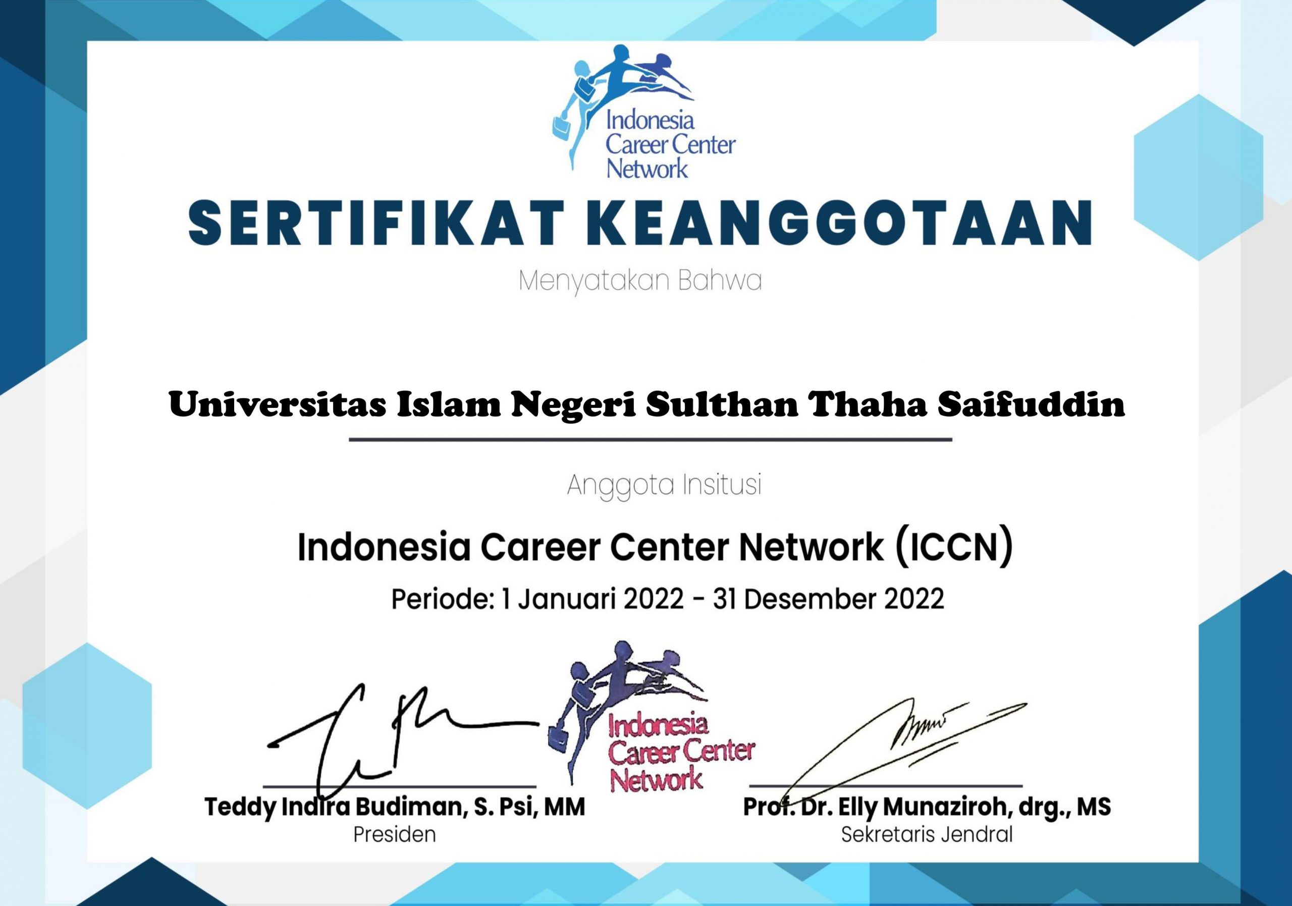 Puska Karir Resmi Bergabung Dengan ICCN