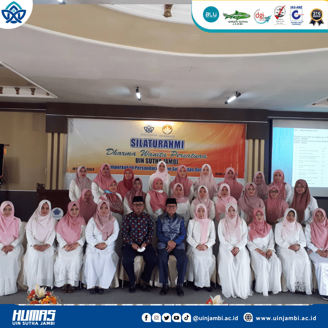 Silaturahmi DWP UIN Jambi, Rektor Dukung Penuh Program DWP Silaturahmi DWP UIN Jambi, Rektor Dukung Penuh Program DWP