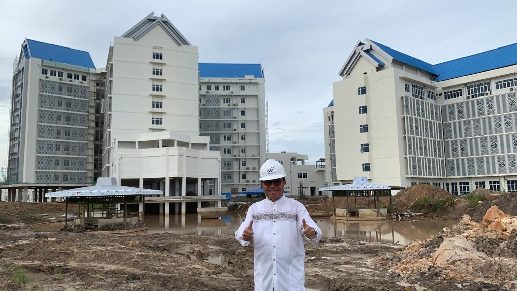 Pastikan Progres Gedung Berjalan, Rektor Pantau Pembangunan Gedung SBSN Pastikan Progres Gedung Berjalan, Rektor Pantau Pembangunan Gedung SBSN