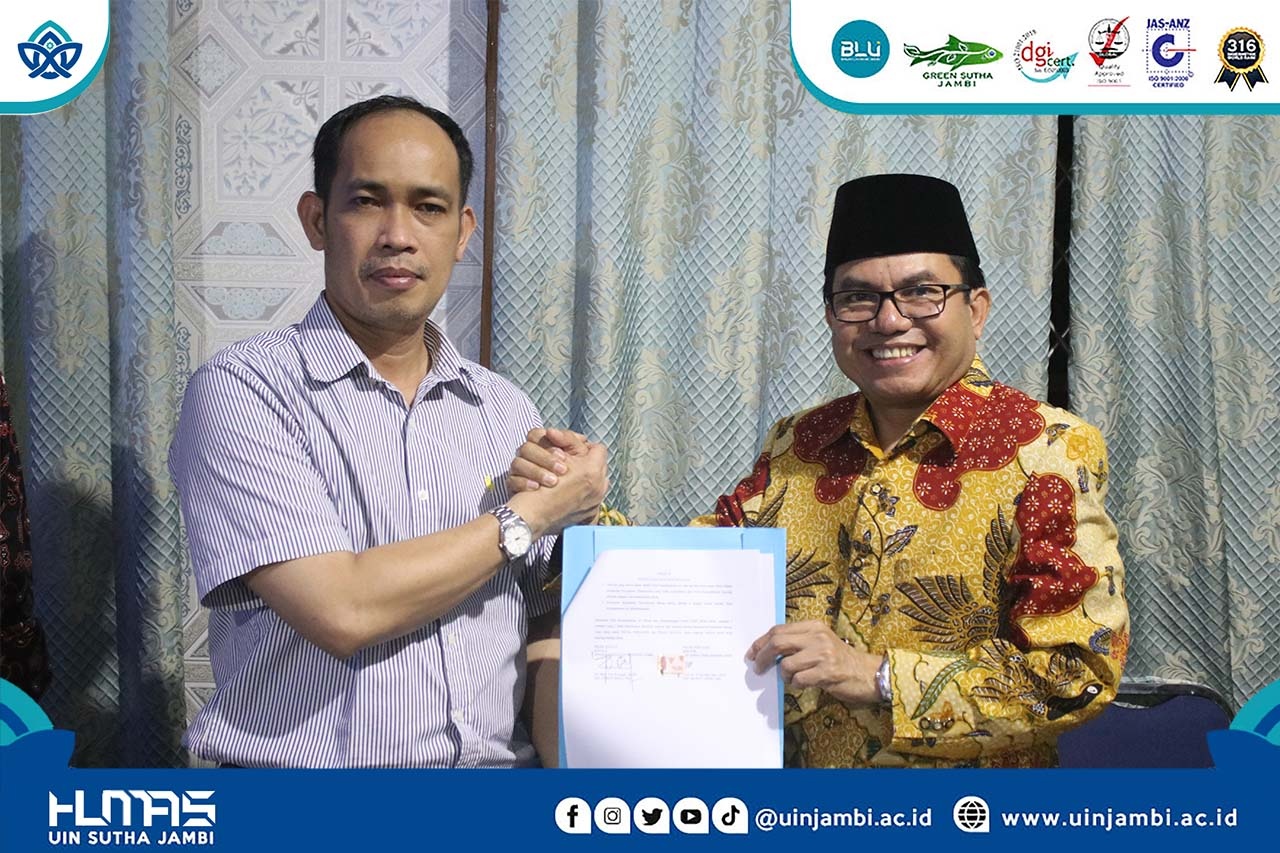 UIN Jambi dan Dinkes Provinsi Jambi tandatangani Perjanjian Kerjasama