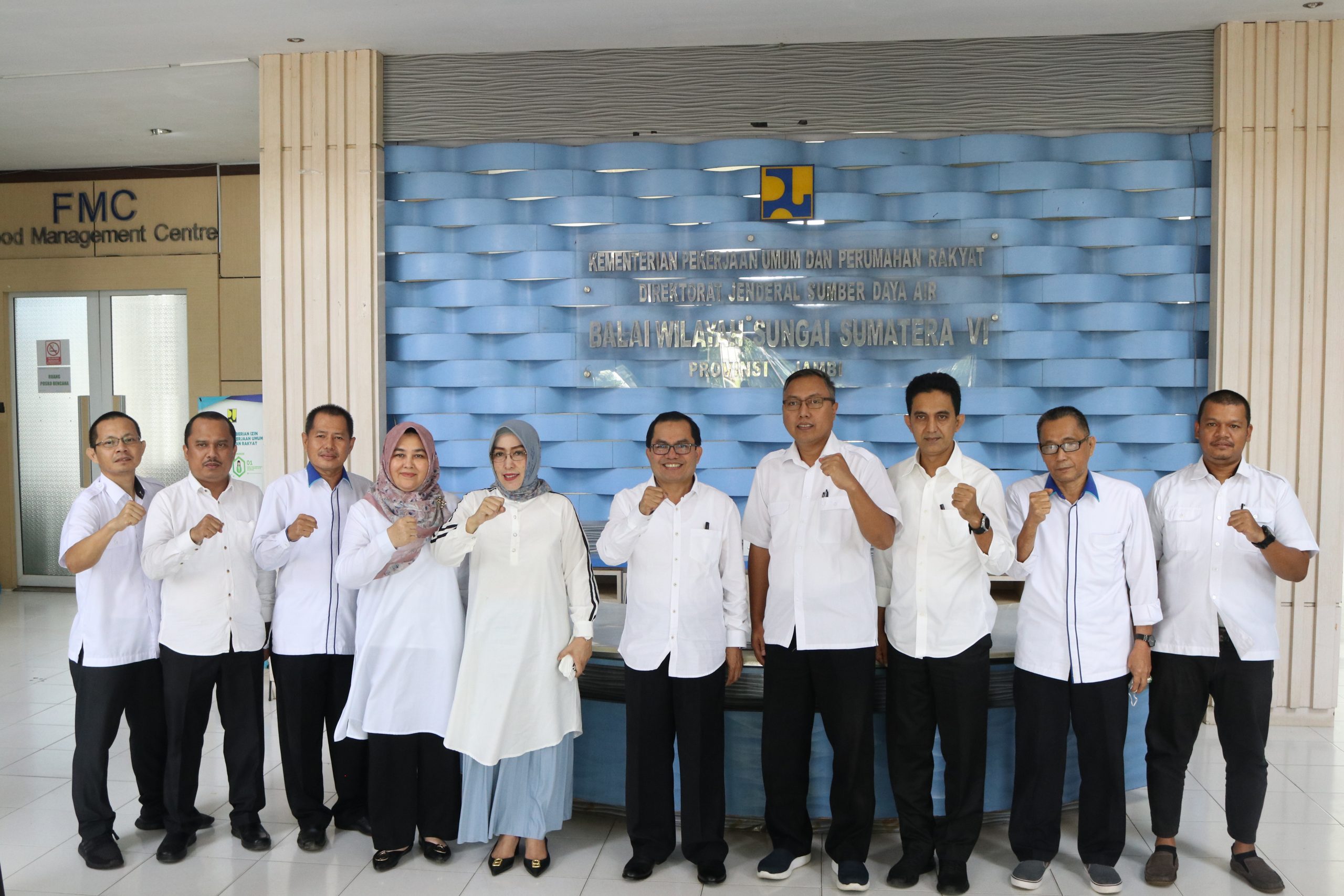 Tangani Banjir Didepan Kampus II UIN Jambi, Rektor Laksanakan Rapat Koordinasi Bersama Dirjen SDA PUPR
