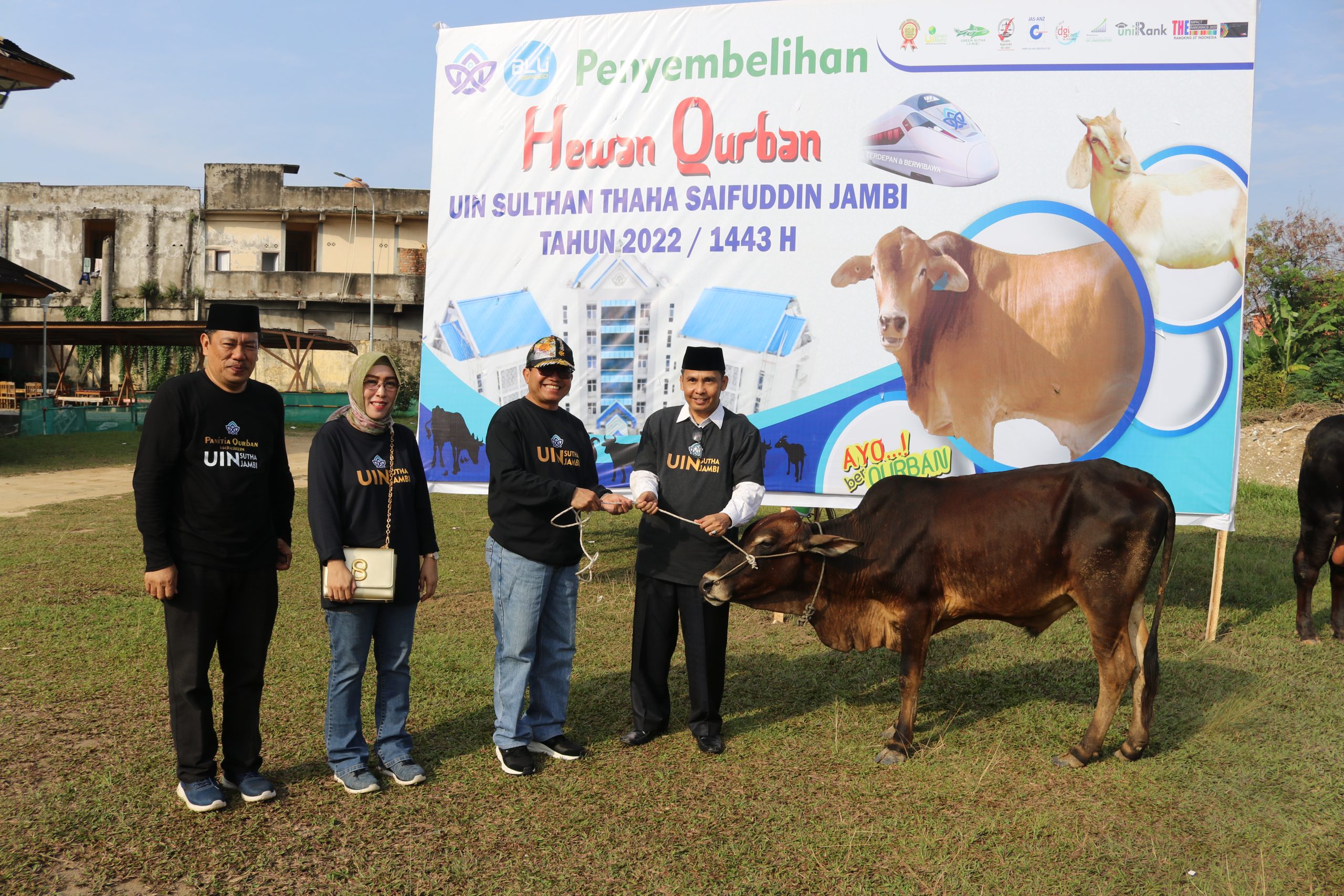 Peringati Idul Adha UIN Jambi Sembelih 33 Hewan Qurban Peringati Idul Adha UIN Jambi Sembelih 33 Hewan Qurban