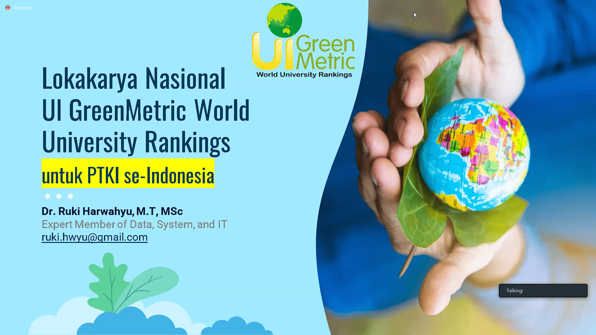 UIN Jambi Sukses Menggelar Lokakarya Nasional UI GreenMetric World University Rankings UIN Jambi Sukses Menggelar Lokakarya Nasional UI GreenMetric World University Rankings