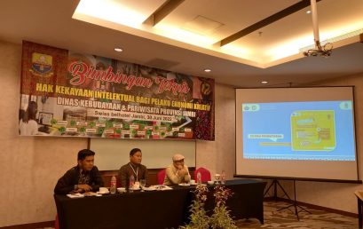Pusat Kajian Halal UIN Jambi Untuk Menjadi Narasumber Pada Bimbingan Teknis Terhadap Pelaku Usaha Kreatif di Provinsi Jambi