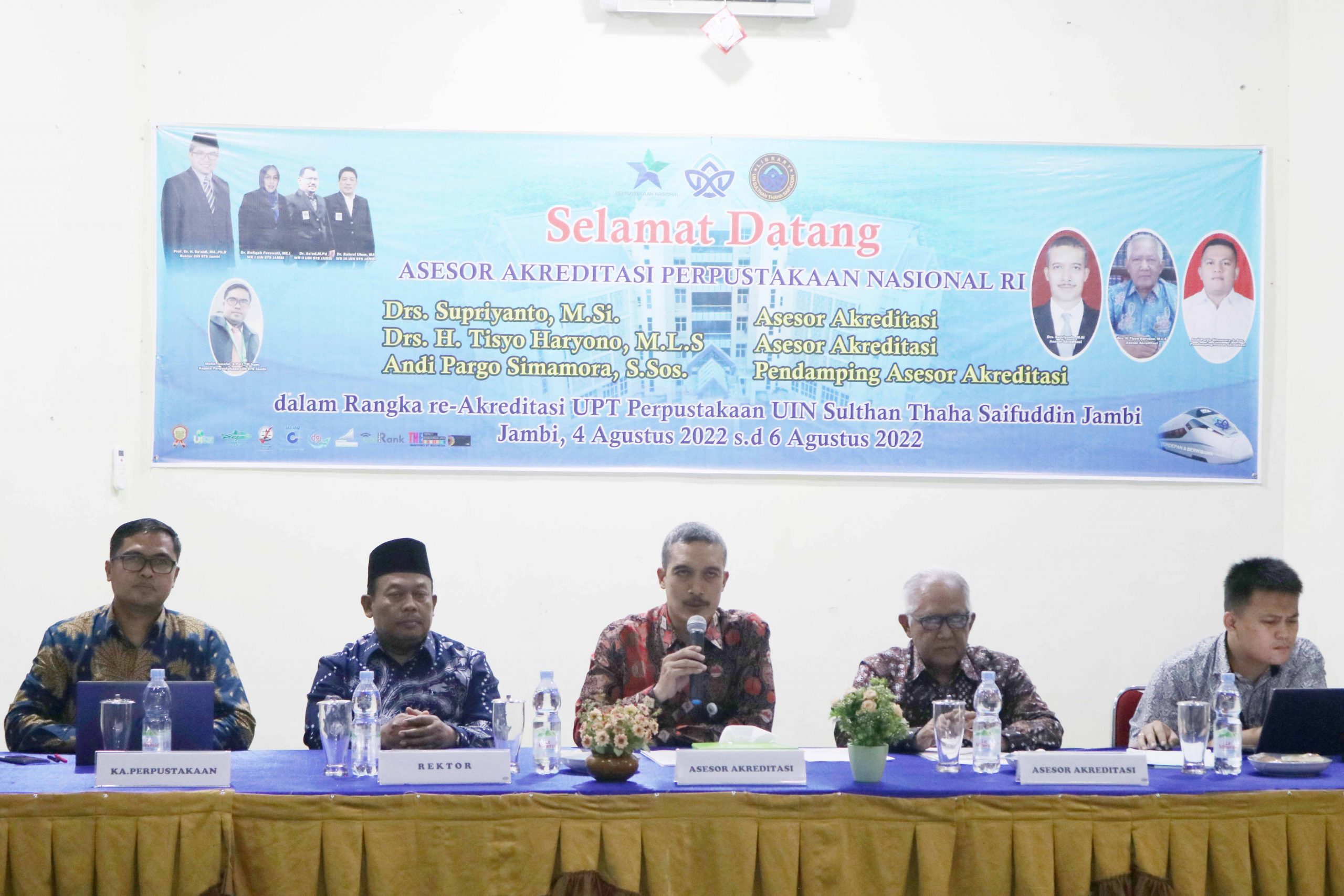 Asesmen Lapangan, Perpustakaan UIN Jambi Diharapkan Jadi Rujukan Provinsi Jambi