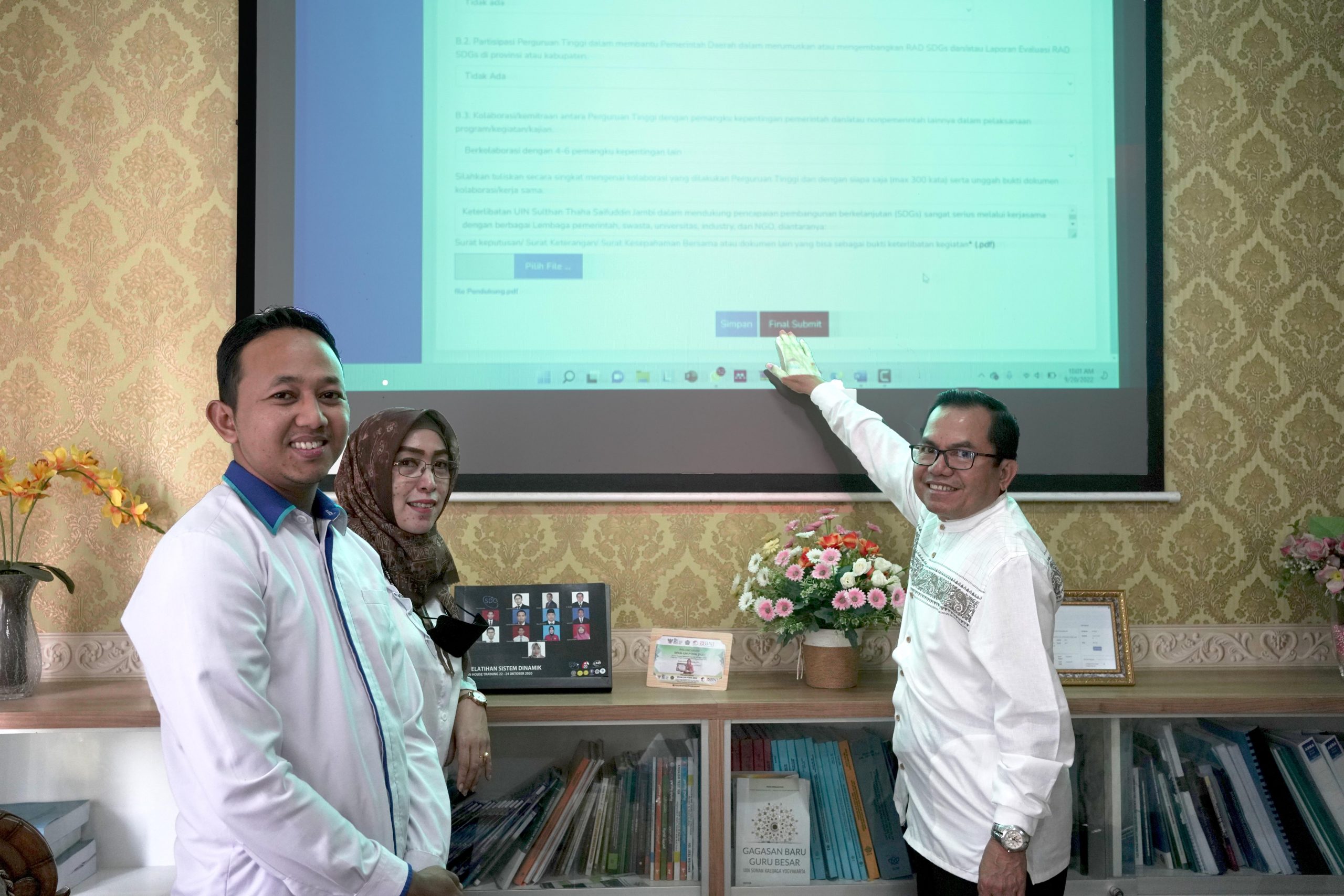 UIN Jambi Submit Borang Indonesia’s sDGs Action Awards 2022