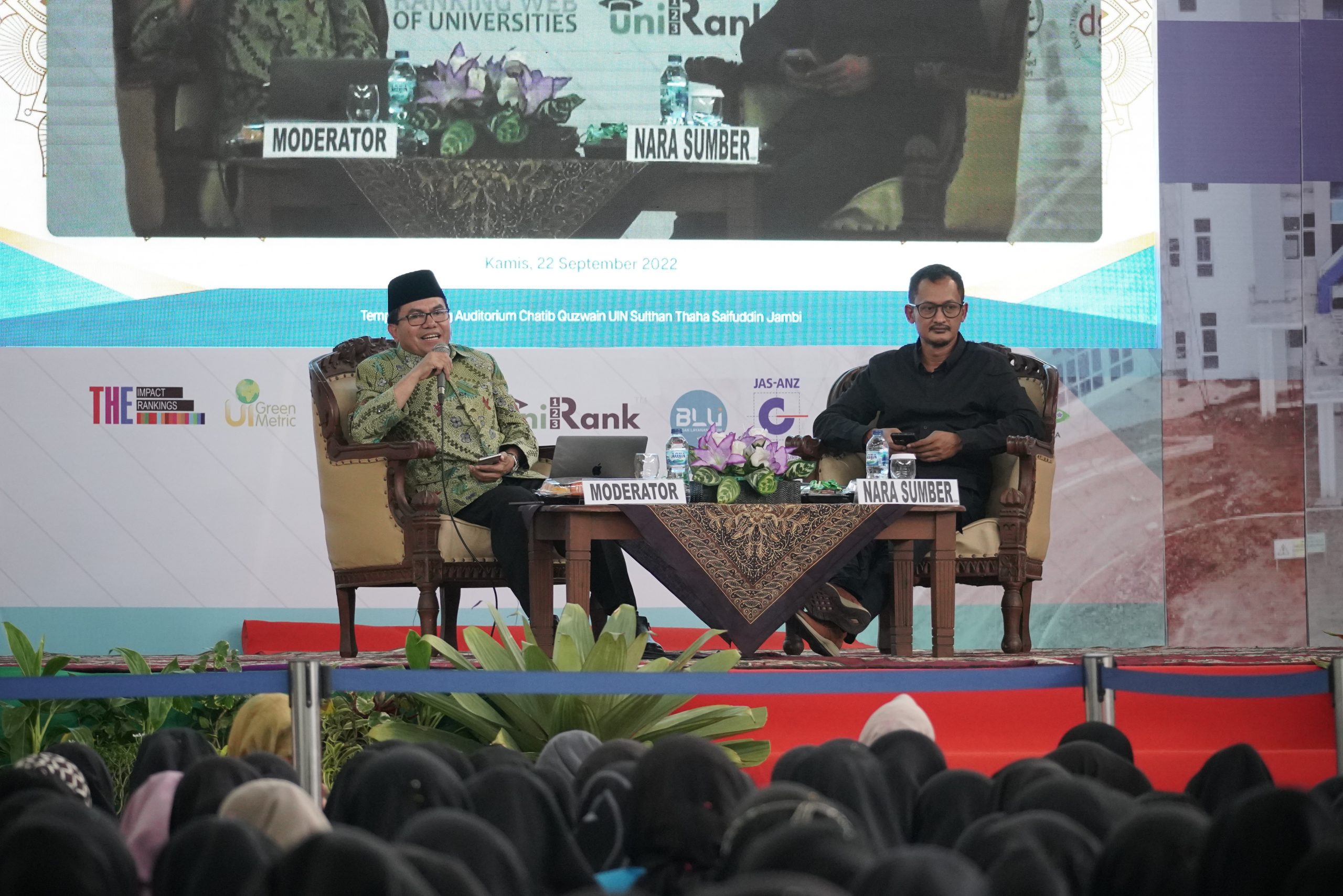 Kuliah Umum UIN SUTHA Jambi bersama Tenaga Ahli Kemenag RI