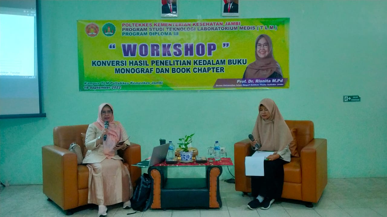 Workshop Publikasi Hasil Penelitian di POLTEKKES, Prof. Risnita, M.Pd jadi Narasumber Workshop Publikasi Hasil Penelitian di POLTEKKES, Prof. Risnita, M.Pd jadi Narasumber