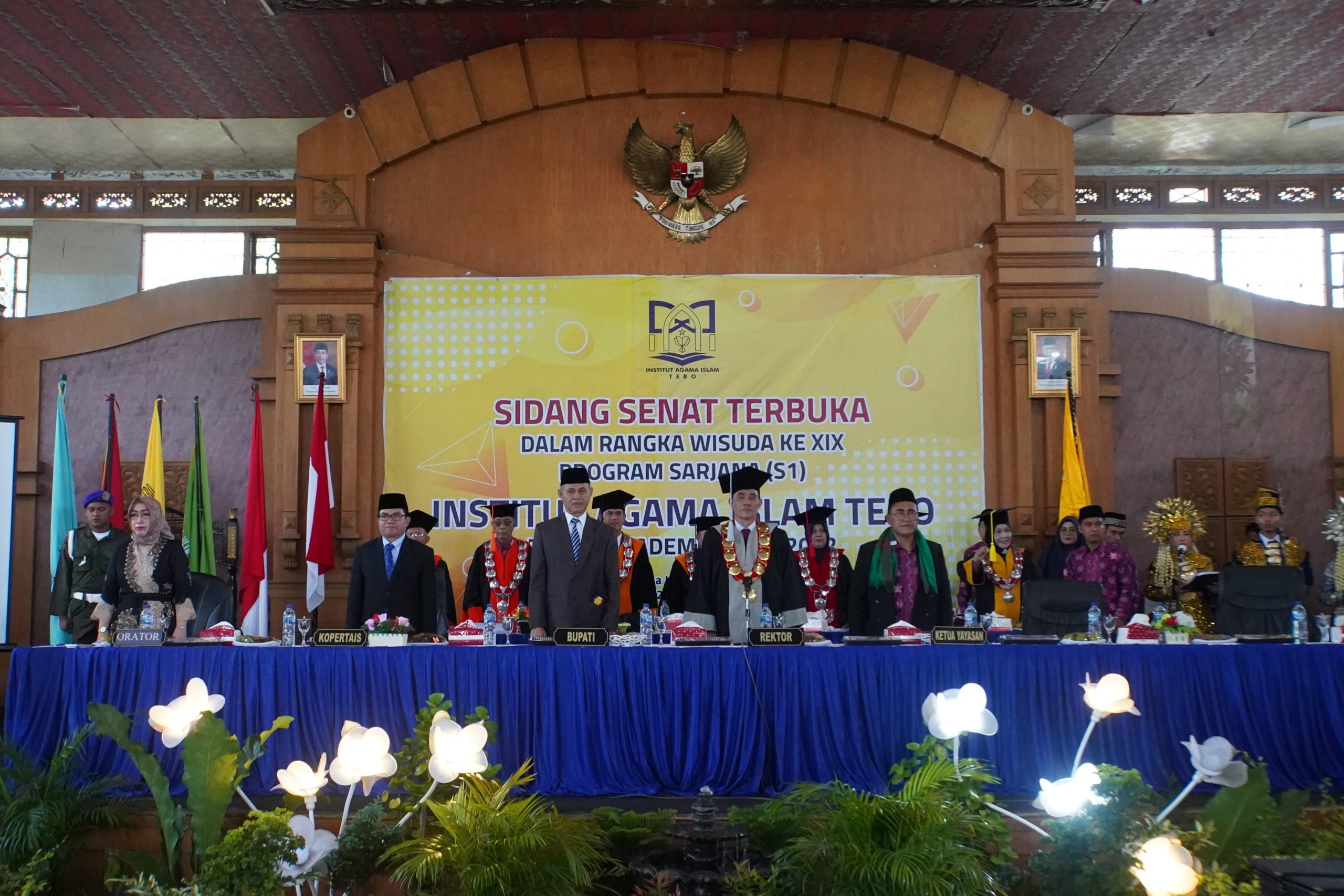Koordinator Kopertais Wilayah XIII Hadiri Wisuda ke XIX IAI Tebo Koordinator Kopertais Wilayah XIII Hadiri Wisuda ke XIX IAI Tebo