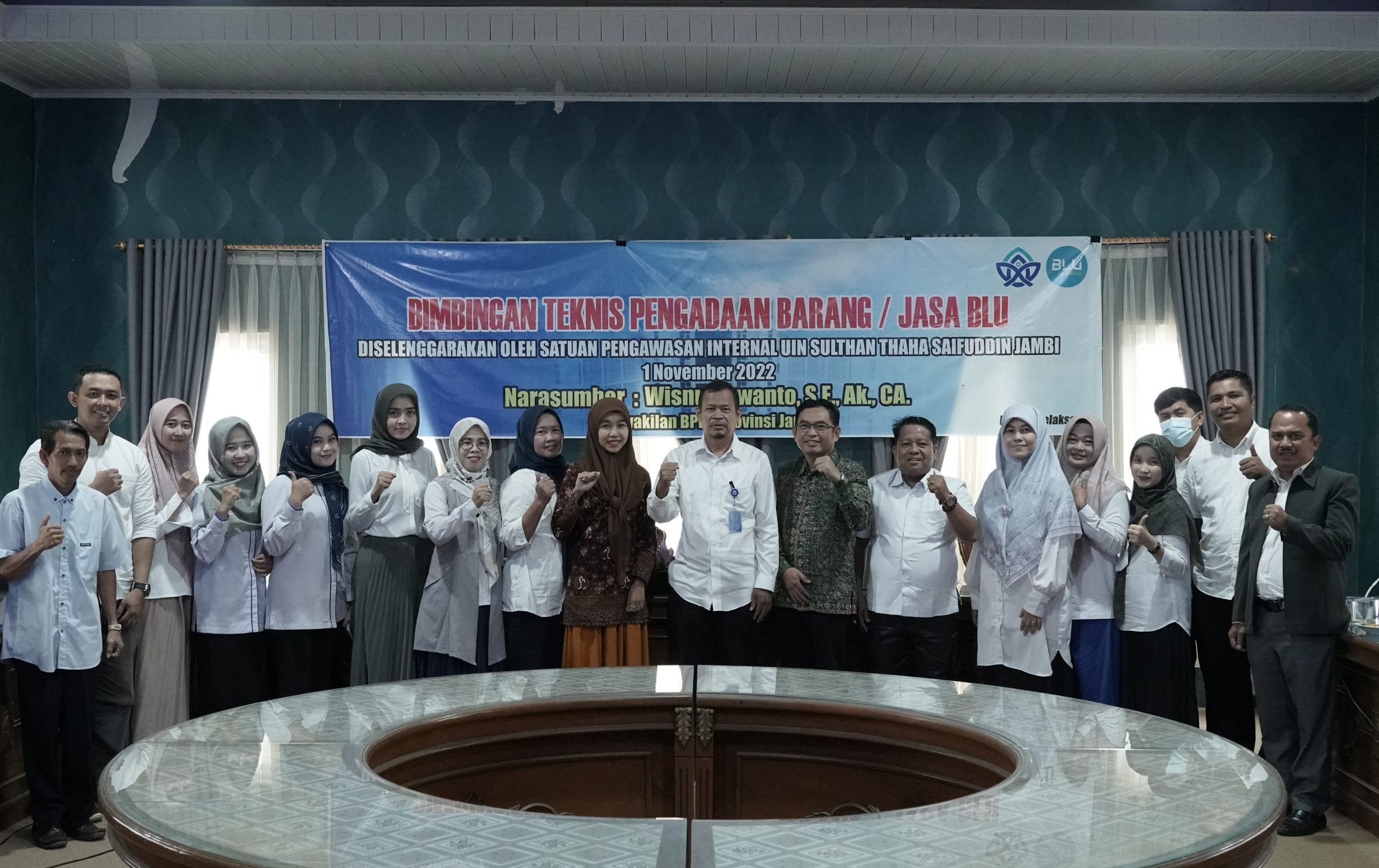 Berupaya Wujudkan Good Governance, SPI UIN Jambi adakan Bimtek Pengadaan Barang & Jasa BLU