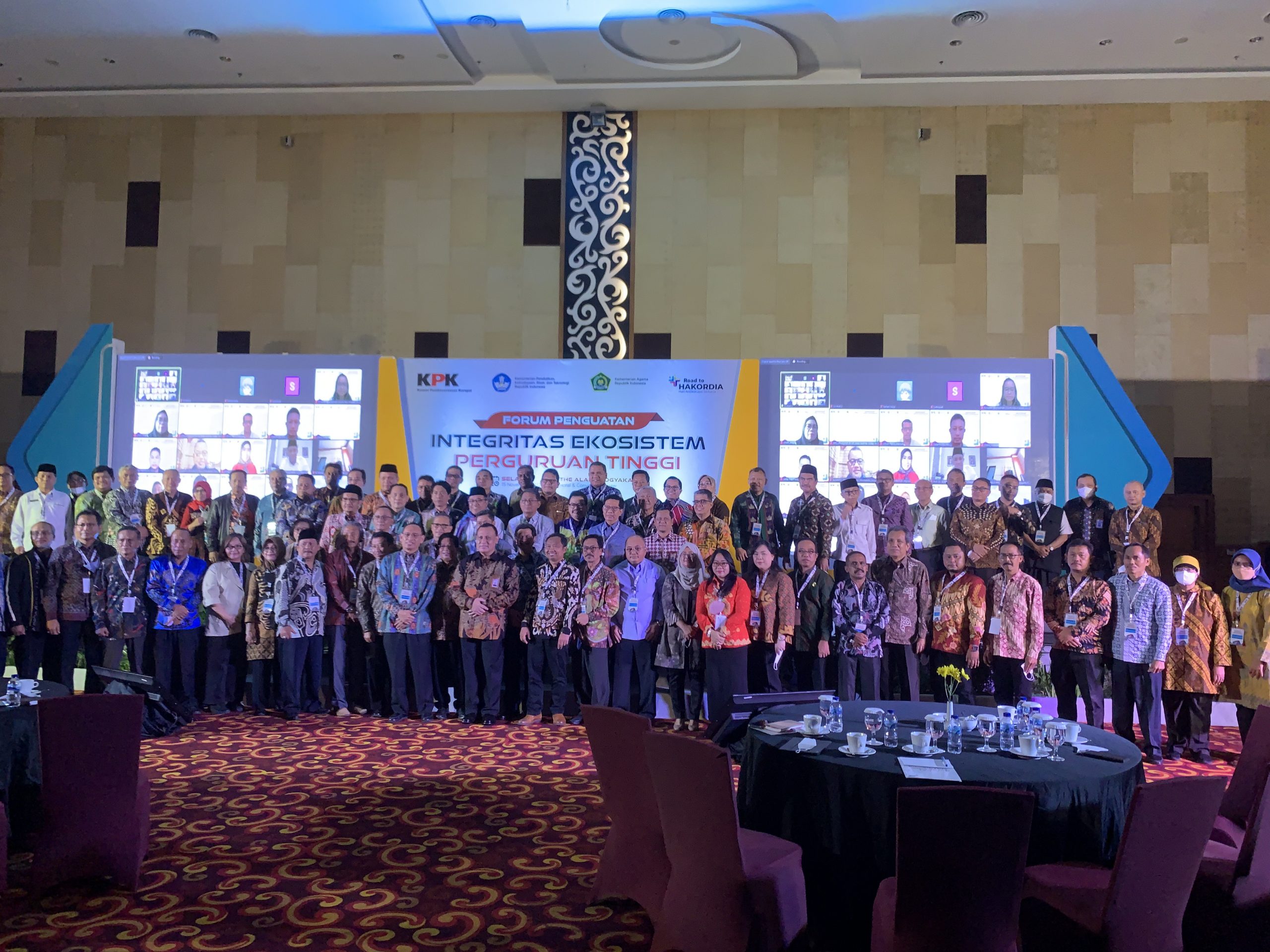 Rektor UIN Jambi Hadiri Forum Penguatan Integritas Ekosistem Perguruan Tinggi