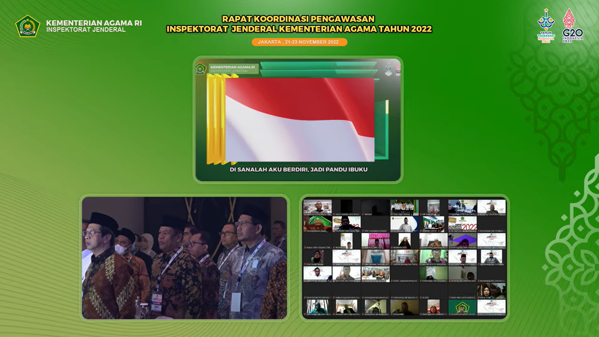 Hadiri Rakorwas, Rektor Siap Laksanakan Instruksi Menag