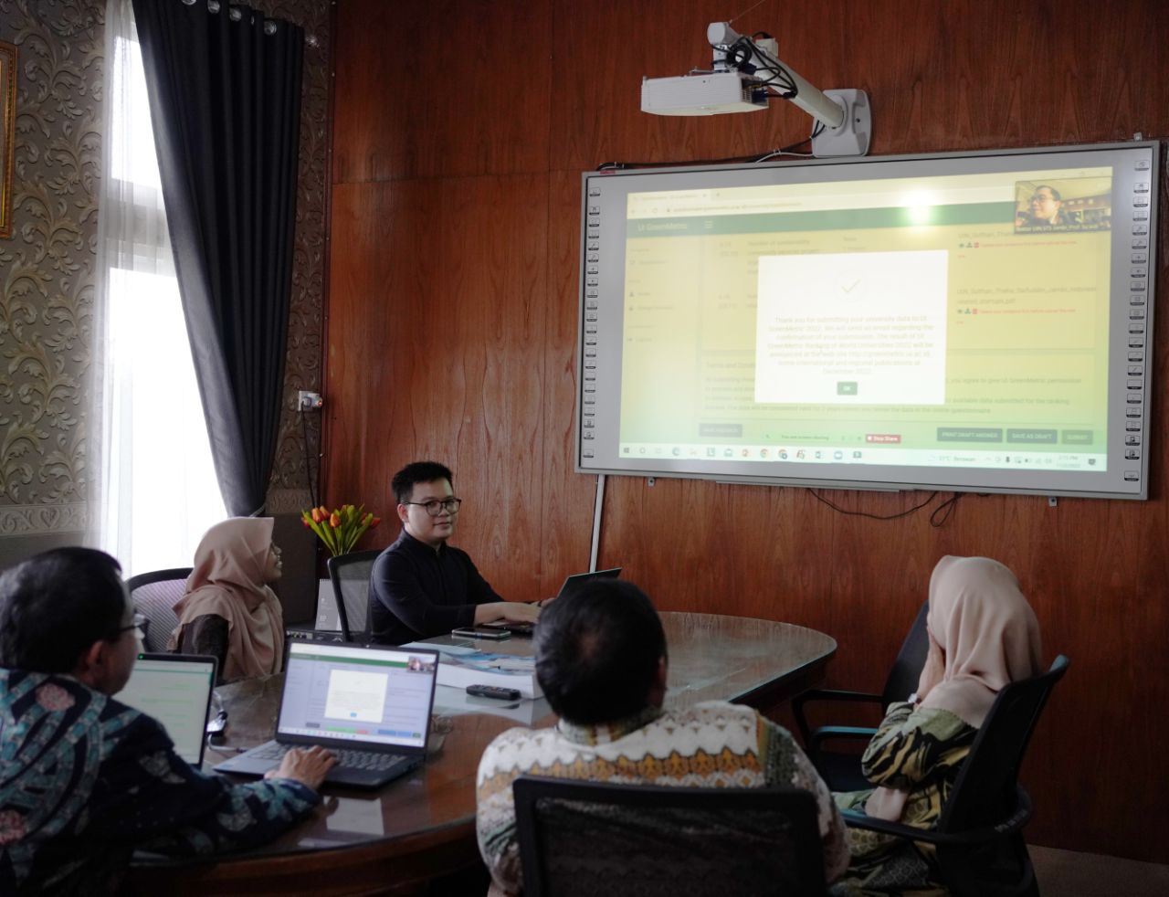 Submit Borang, Peringkat UI Greenmetric UIN Jambi Diharapkan Semakin Meningkat