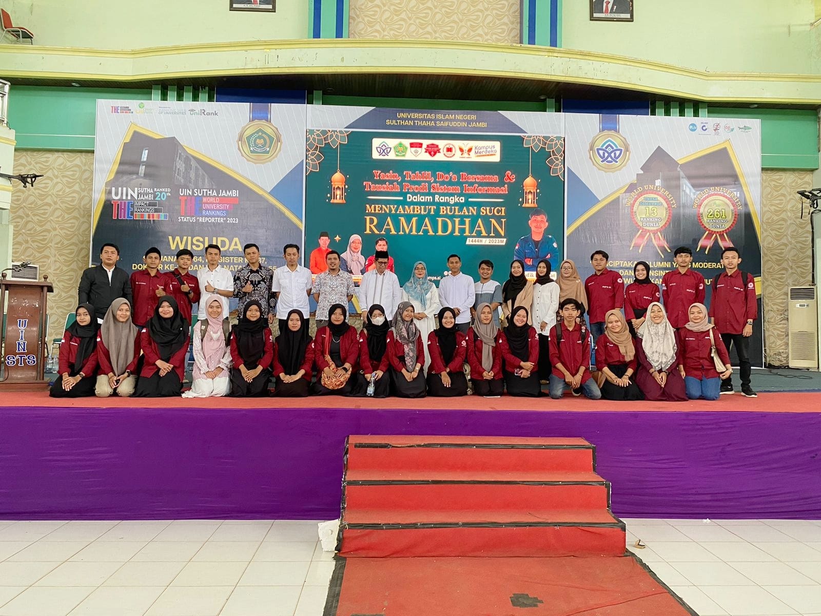 HMP Program Studi Sistem Informasi FST UIN STS Jambi Sukses Gelar Silaturahmi: Yasin, Tahlil, Doa Bersama dan Tausiah Sambut Bulan Suci Ramadhan.