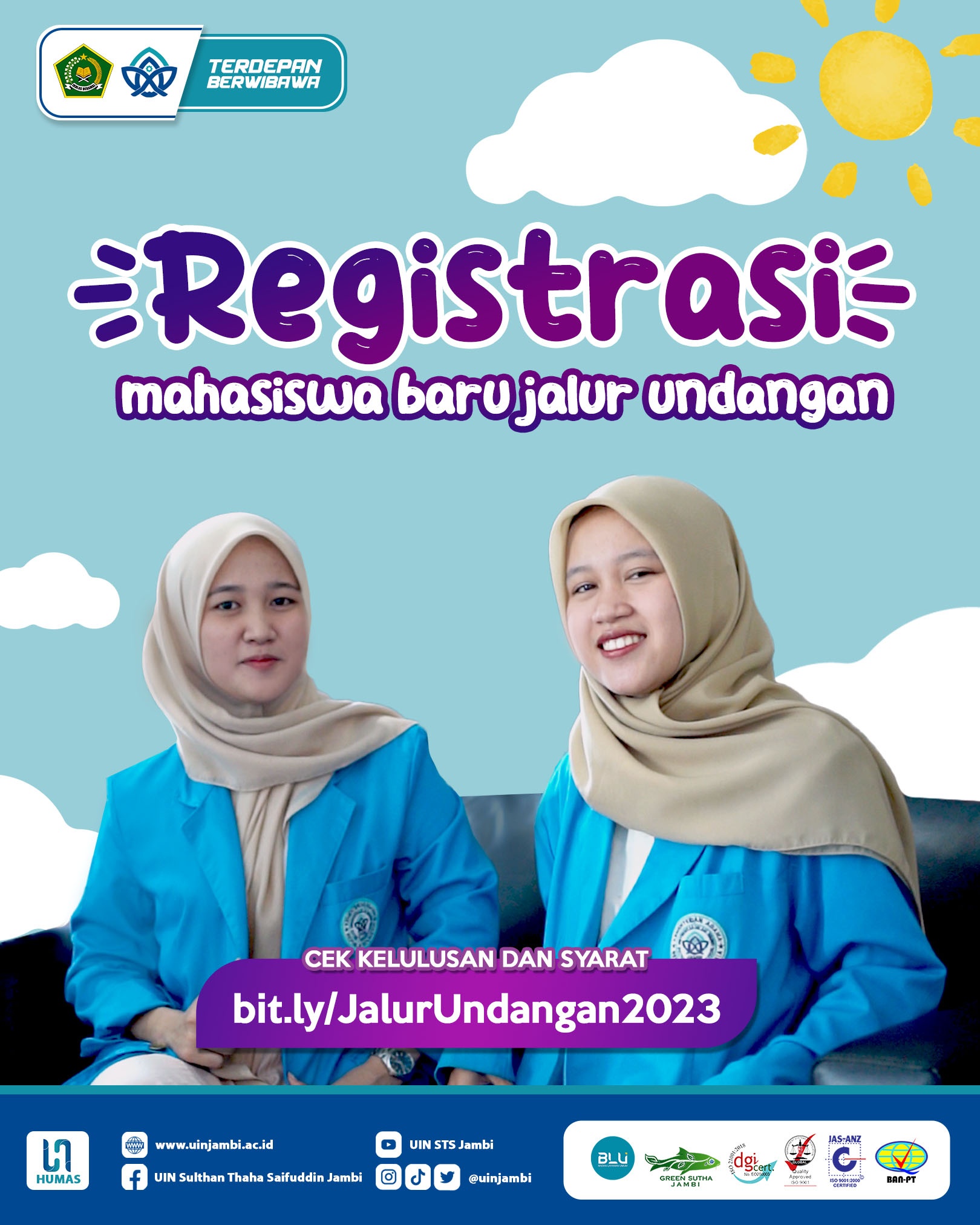 Registrasi Mahasiswa Baru Jalur Undangan