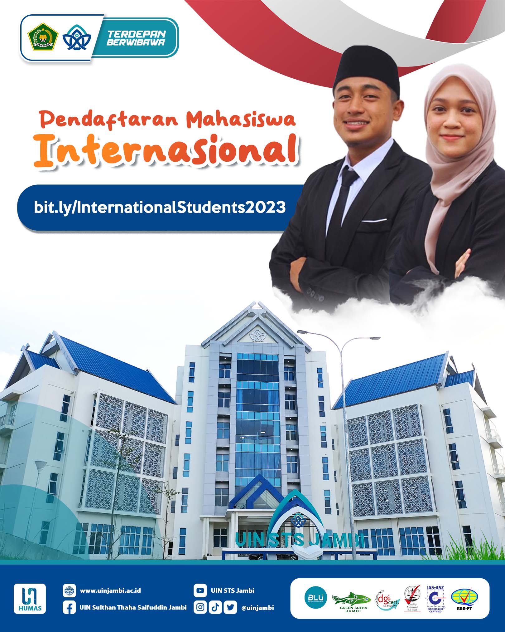 Pendaftaran Mahasiswa Baru Internasional