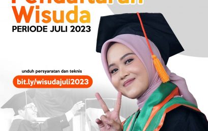 PENDAFTARAN WISUDA PERIODE JULI 2023