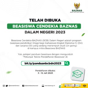 BEASISWA BAZNAS 2023