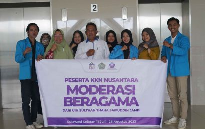 3 Mahasiswa UIN Jambi Ikuti Program KKN Nusantara Moderasi Beragama di Toraja Sulawesi Selatan