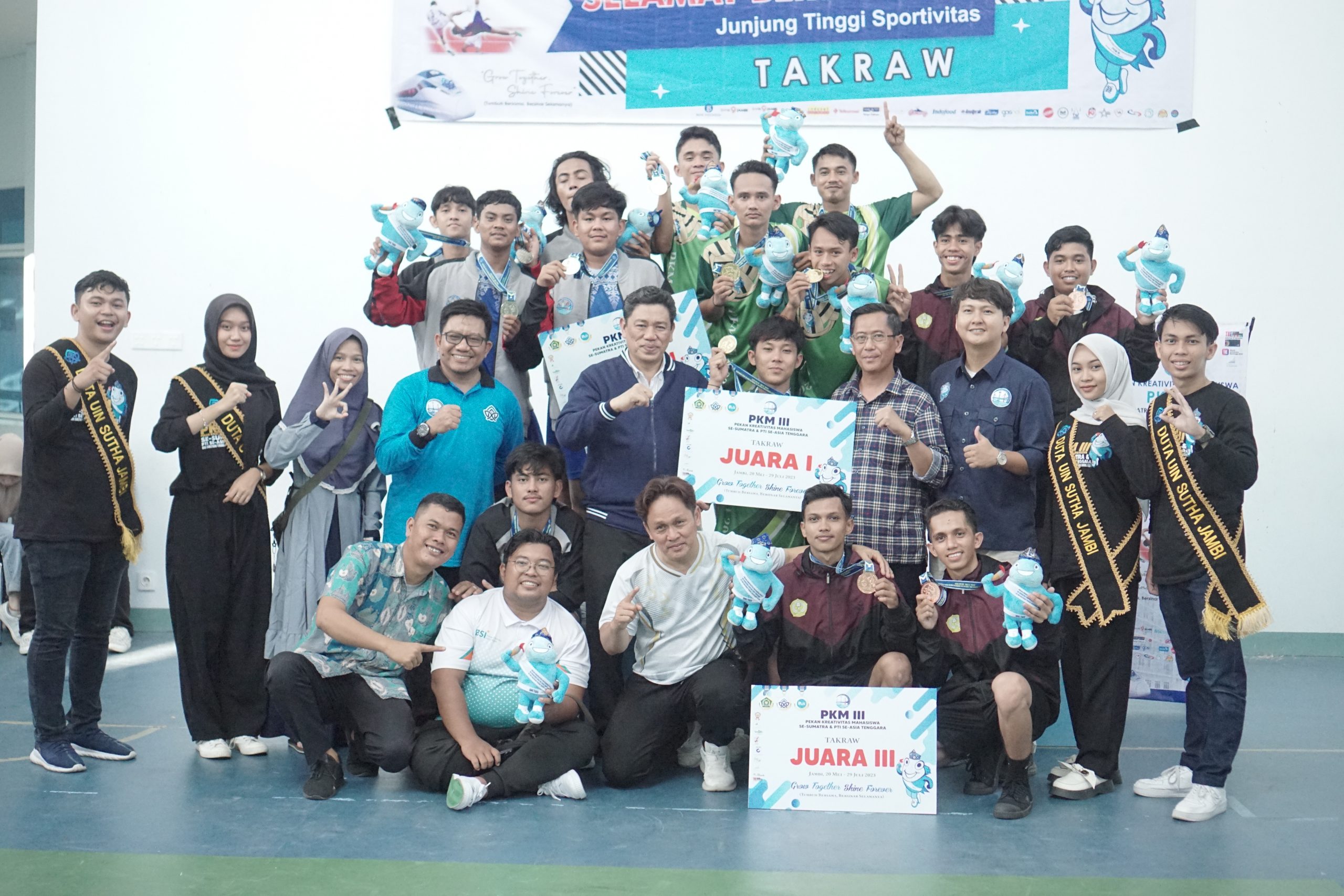 Tim Sepak Takraw Sumbang Emas Untuk UIN Jambi Tim Sepak Takraw Sumbang Emas Untuk UIN Jambi